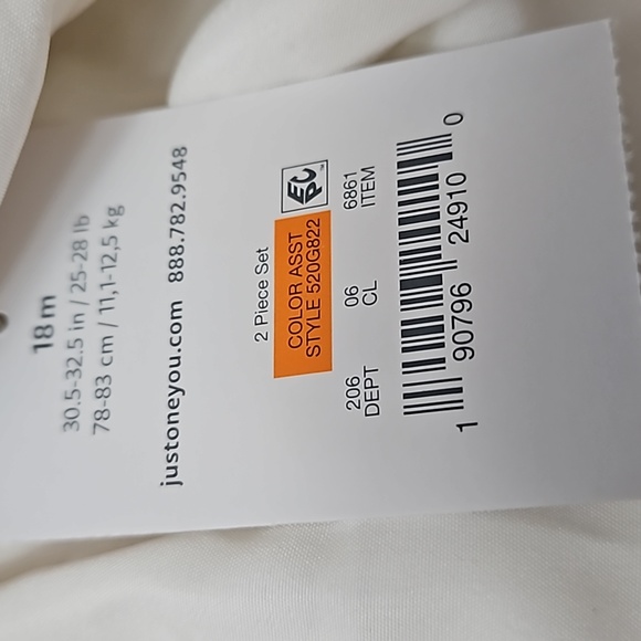 NWT Carter's Party Dress Holiday Dress Size 18 Mo - Picture 10 of 13